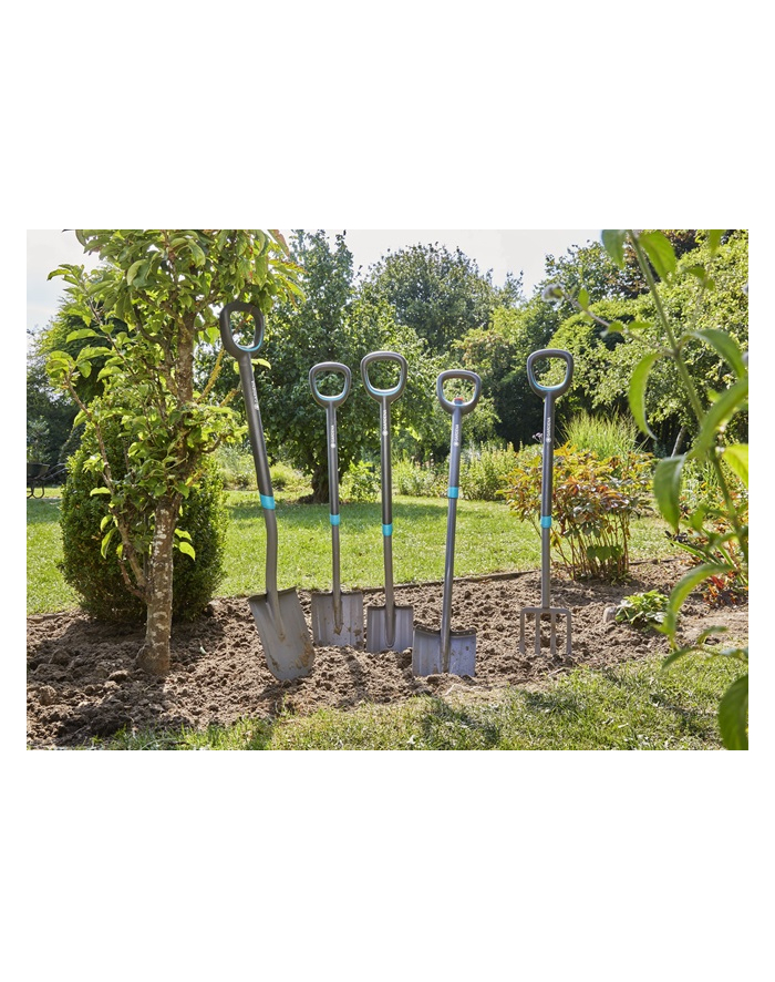 GARDENA ErgoLine Pointed Spade (gray / turquoise, 117cm) główny