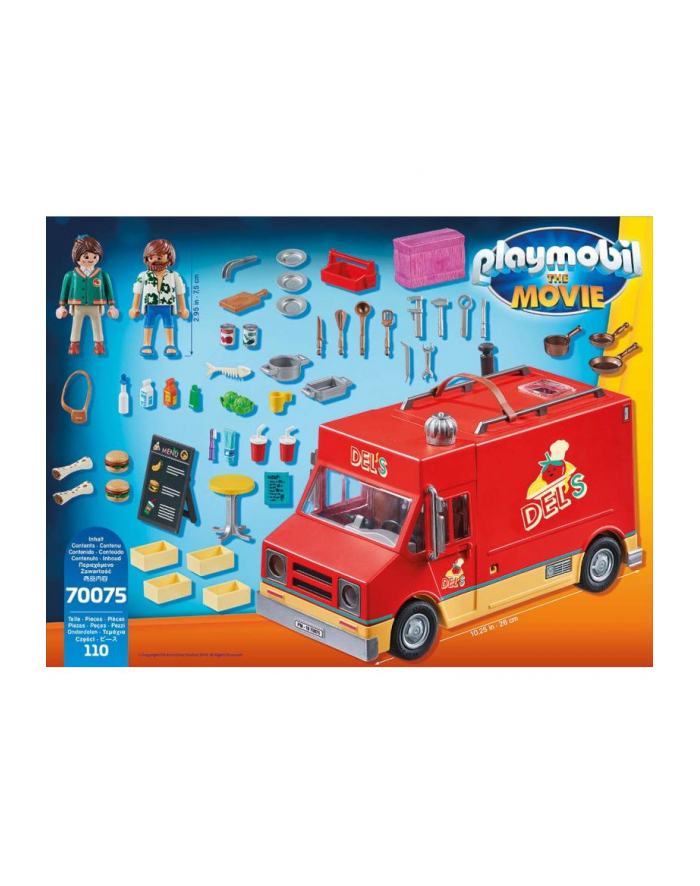 Playmobil THE MOVIE Del's Food Truck - 70075 główny