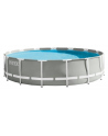 Intex Framepool Set Prism Rondo 126726GN, O 457 x 122cm, swimming pool (gray / blue, cartridge filter system ECO 638g) - nr 3