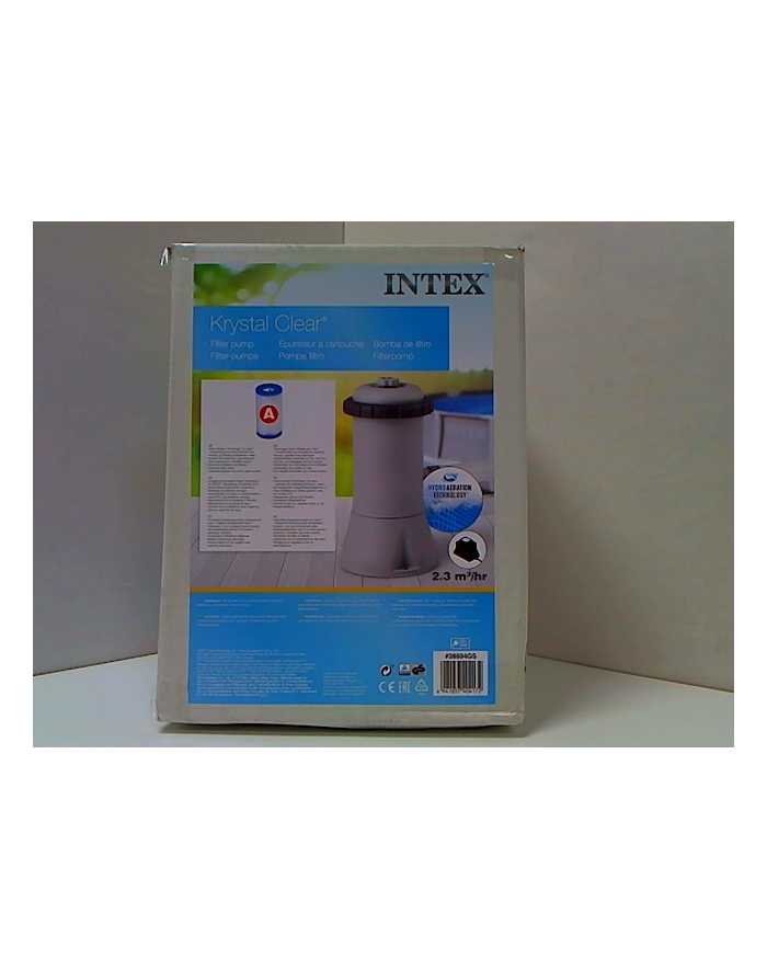 Intex cartridge filter ECO 604G, water filter główny