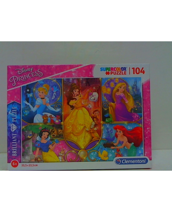 clementoni CLE puzzle 104 Brilliant Princess 20140