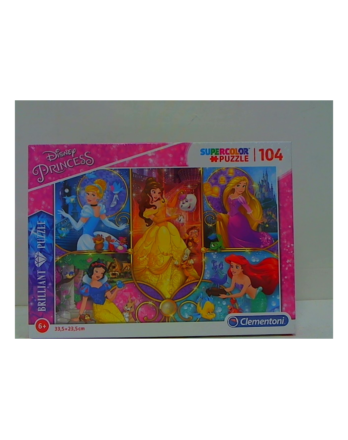clementoni CLE puzzle 104 Brilliant Princess 20140 główny