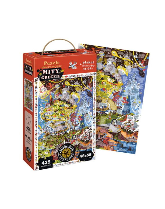 Xplore Team Puzzle obserwacyjne Mity greckie CzuCzu główny