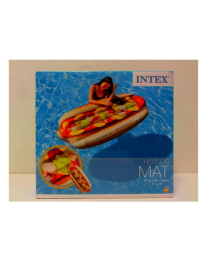 intex Materac Hot-dog 108X89 SP58771 /6 13334 główny
