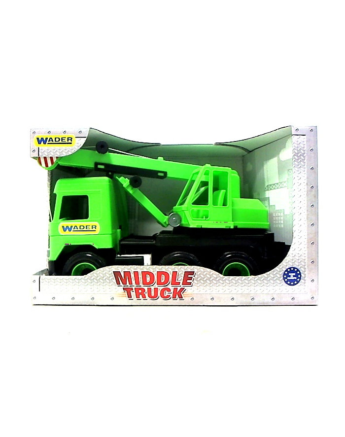 WADER middle truck dźwig zielony 32102 główny