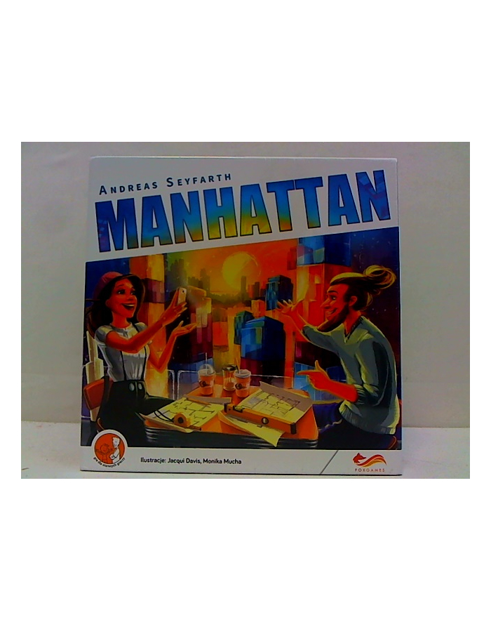 foksal Manhattan gra planszowa 69224 główny