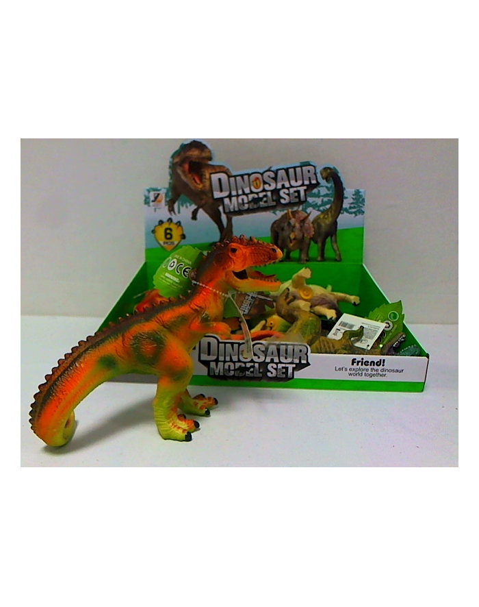hipo Dinozaury 30cm 6szt/disp HJZ03 22964 główny