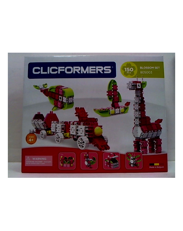 clicformers - klocki CLICS Clicformers Blossom 150el 805003 35643 główny