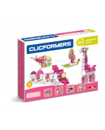 clicformers - klocki CLICS Clicformers Blossom 150el 805003 35643