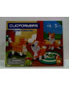 clicformers - klocki CLICS Clicformers 74el set Yellow&white 35735 - nr 1