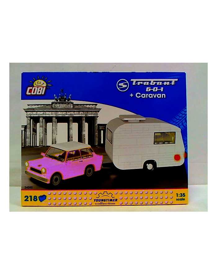 COBI CARS Trabant 601+Caravan 223kl 24590 główny