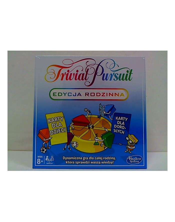 HASBRO TRIVIAL PURSUIT gra rodzinna E1921 /4 główny