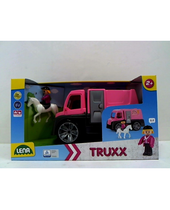 LENA Auto Truxx z koniem róż 04458 69909