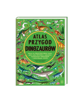 nasza księgarnia Książka Atlas przygód dinozaurów