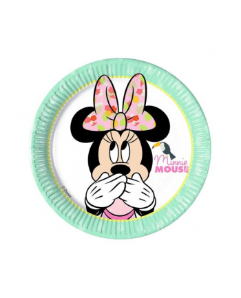 godan Talerzyki papierowe "Minnie Tropical Disney", 20cm 8szt