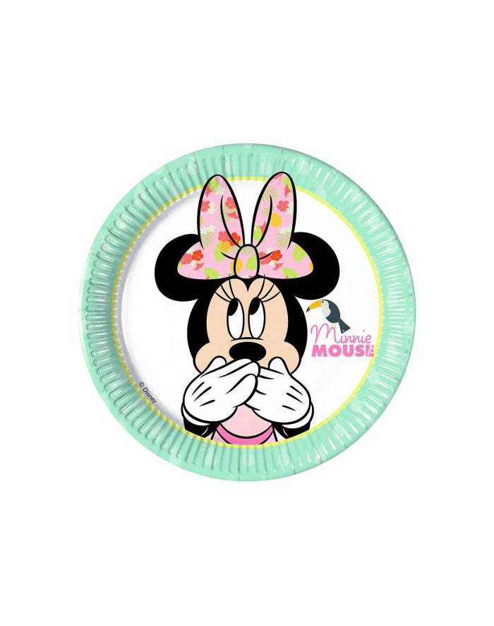 godan Talerzyki papierowe "Minnie Tropical Disney", 20cm 8szt główny
