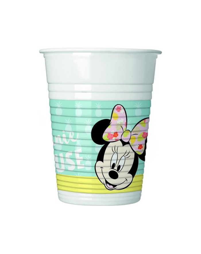 godan Kubeczki plastikowe "Minnie Tropical Disney", 200ml 8szt główny