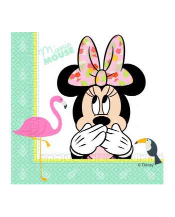 godan Serwetki papierowe "Minnie Tropical Disney", rozm 33x33 cm, 20szt