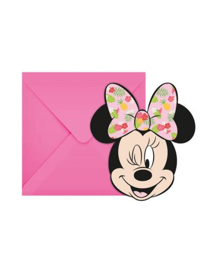 godan Zaproszenie z kopertą "Minnie Tropical Disney" główny