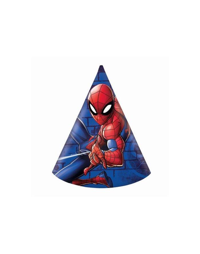 godan Czapeczki papierowe "Spiderman Team Up", 6szt główny