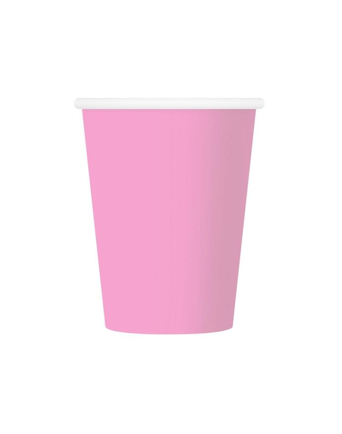 godan Kubeczki pap. jednokolorowe różowe, 270 ml/6 szt główny