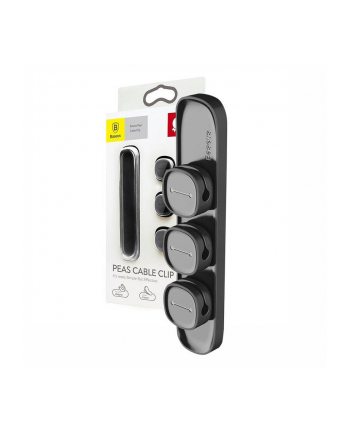 Baseus Biurkowy organizer do kabli USB Pease Cable Clip