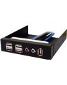 Silverstone SST-FP32B 5-Ports 3.5'' Device Adapter USB 2.0, black - nr 6