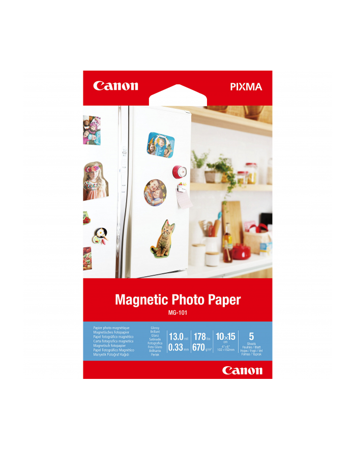 canon Papier MG-101 4x6 5 3634C002 główny