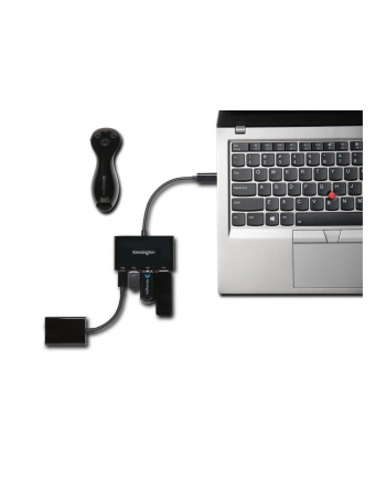 kensington Koncentrator 4-gniazdowy CH1000 USB-C