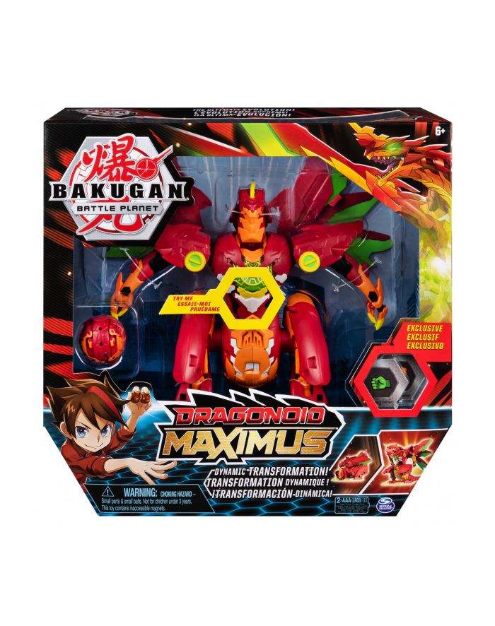 Bakugan Smok Maximus 6051243 Spin Master główny