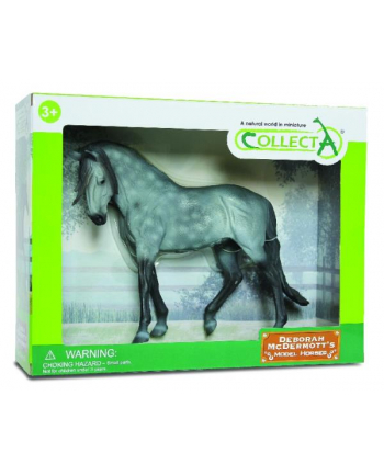 Koń Andalusian Stallion Dark Dapple Grey 89555 COLLECTA