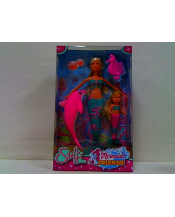 Steffi i Evi Syrenki z delfinem SIMBA