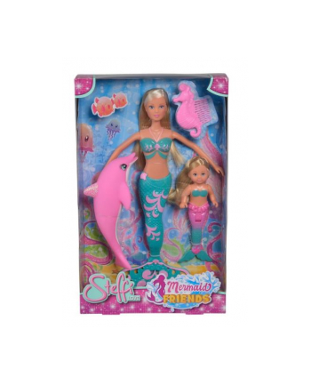 Steffi i Evi Syrenki z delfinem SIMBA