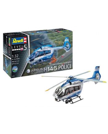 Helikopter 1:32 04980 H145 Police REVELL