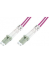 digitus Patch cord światłowodowy FO LC-LC MM 50/125 OM4 duplex LSOH 3m - nr 5