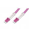 digitus Patch cord światłowodowy FO LC-LC MM 50/125 OM4 duplex LSOH 5m - nr 7