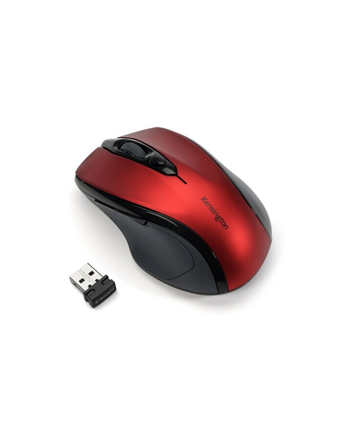 kensington Mysz bezprzewodowa średniowymiarowa Pro Fit rubinowo-czerwona główny