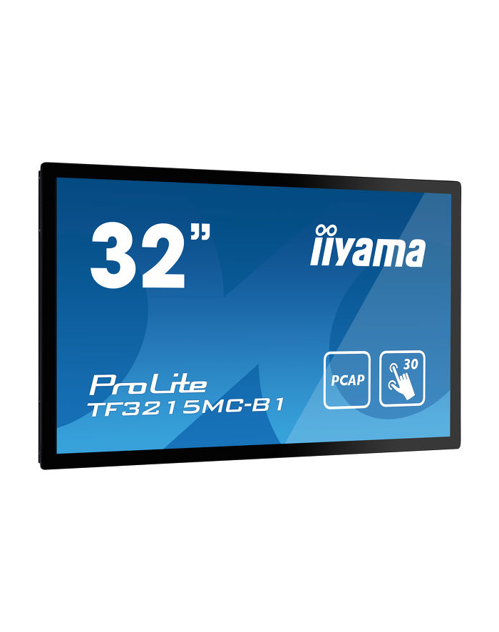 iiyama Monitor 32 TF3215MC-B1 Pojemnościowy 30 pkt AMVA VGA HDMI IP65 główny