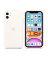 apple Silikonowe etui do iPhone 11 - białe - nr 12