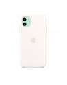 apple Silikonowe etui do iPhone 11 - białe - nr 8