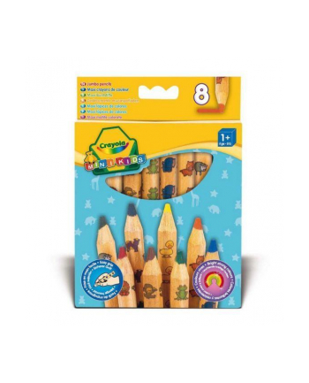 Kredki 8kol ołówkowe Jumbo 3678 Crayola