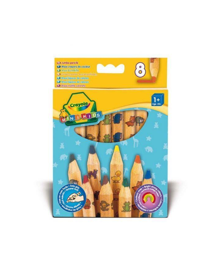 Kredki 8kol ołówkowe Jumbo 3678 Crayola główny