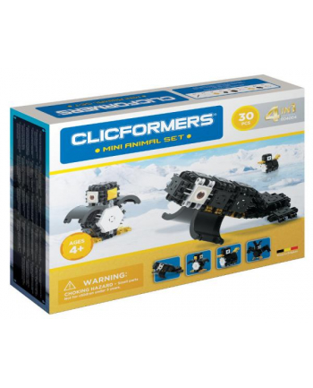 clics toys Klocki CLICFORMERS Arktyczne zwierzęta (4w1) 30el 804004