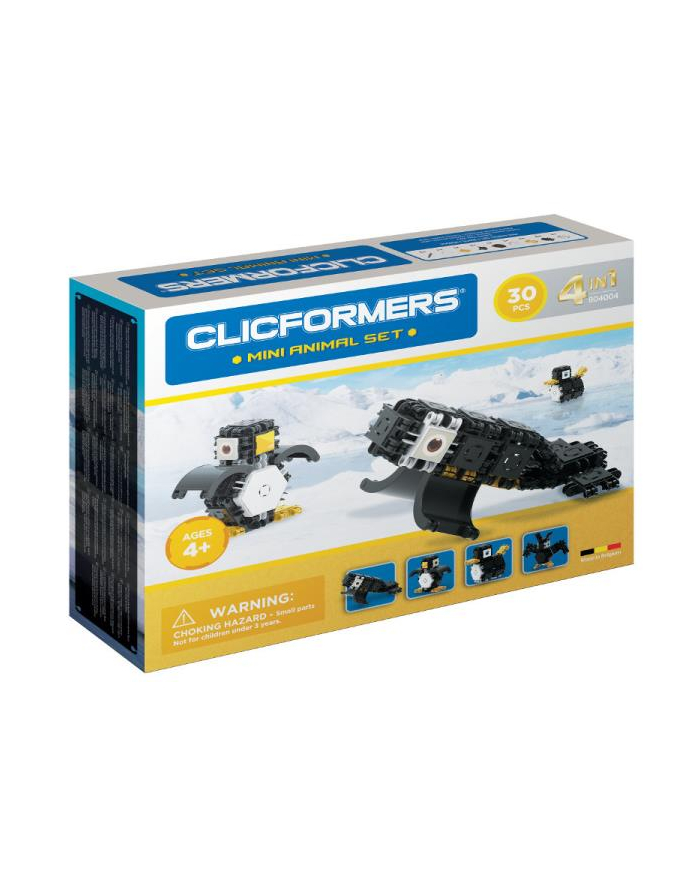 clics toys Klocki CLICFORMERS Arktyczne zwierzęta (4w1) 30el 804004 główny