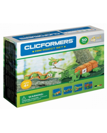 clics toys Klocki CLICFORMERS Insekty (4w1) 30el 804005