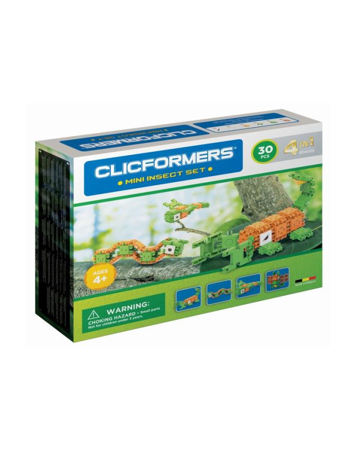 clics toys Klocki CLICFORMERS Insekty (4w1) 30el 804005 główny