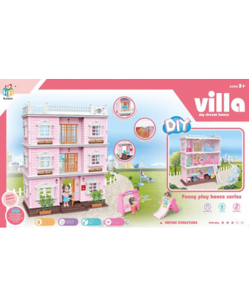 askato Villa dla lalek - 3 piętra