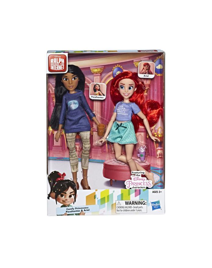 DISNEY PRINCESS Lalka x2 WIR A E7356 p4 HASBRO główny