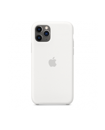 apple Silikonowe etui do iPhone 11 Pro - białe