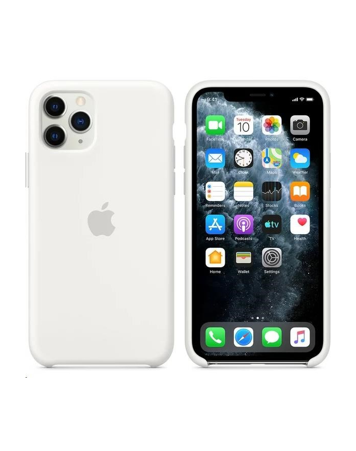 apple Silikonowe etui do iPhone 11 Pro - białe główny
